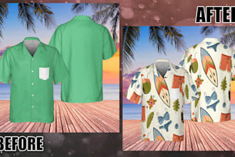 a product mockup in t shirt, bottle, packaging