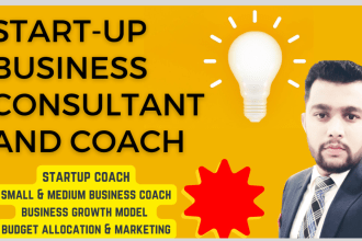 your startup business coach mentor and advisor for startup