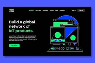 design responsive and animated UI for you in adobe xd
