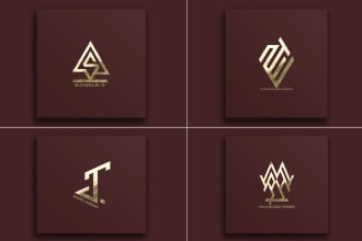 design an eye catching,professional monogram logo for you