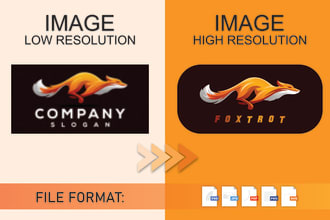 do vector tracing, vectorize image, vector logo to svg, pdf, jpeg, psd and png