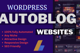 create autopilot news website, wordpress auto blog