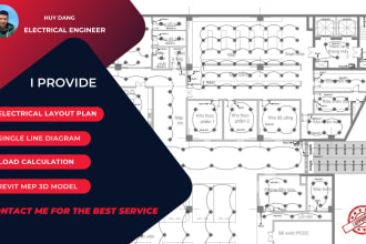 draw electrical layout plan, autocad drawing