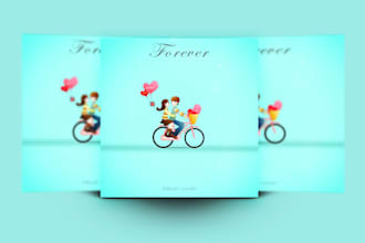 design minimal album cover art