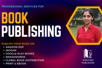 design and publish your book in print and ebook formats with amazon KDP