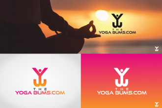 provide a natural yoga luxury logo design