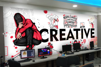 do wall art, pop art, mural, graffiti, doodle art