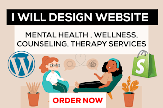 design real estate mls , ecommerce , therapy, wellness and book author website