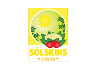do pretty cool acceptable colorful vegetable farming logo