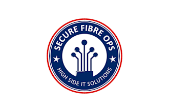 do modern highly secure IT industry logo design