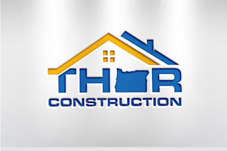 do modern construction logo design