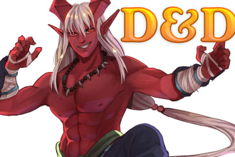 draw your dnd character