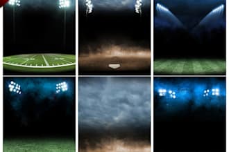 sports digital backgrounds vol4
