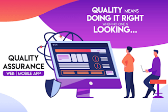 do manual testing of your website and app