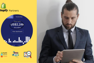 create best shopify dropshipping website and automated store