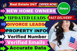 do new homeowner leads, pre foreclosure, distressed property, vacant land, homes
