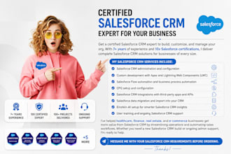 be your certified salesforce admin and salesforce developer