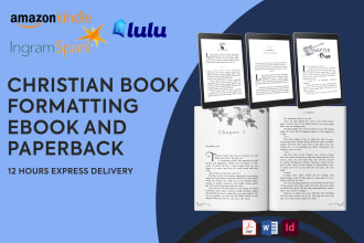 design, format christian ebook daily devotion, prayer book journal to amazon kdp