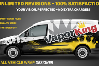 do professional van wrap, car magnet, truck, and vehicle wrap