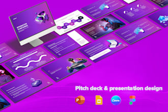 design presentation and pitch deck google slides powerpoint figma or canva