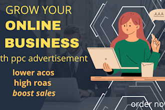 create, manage your amazon PPC  advertising campaigns and ads optimization
