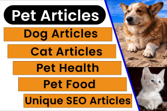 write pet articles, dog blog, cat and pet blogs