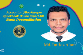 do bank reconciliation using intuit quickbooks online