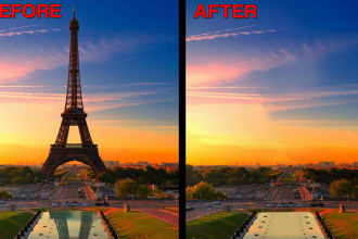 remove object, background and people from a image with photoshop