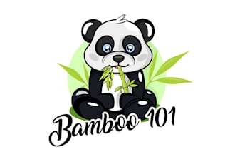make original bamboo detail logo design