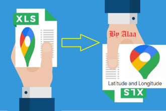 convert address to latitude, longitude