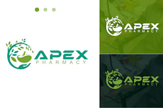 design custom logo for mental health, pharmacy, and clinic