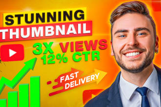 make stunning clicky thumbnails for youtube instagram reels, shorts, and tiktok