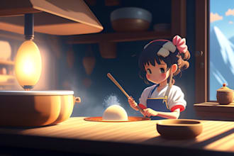 design creative children storybook illustration art for KDP