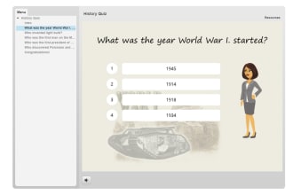 create a simple quiz in a storyline articulate