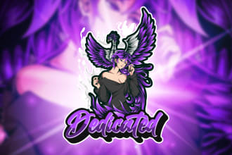 design custom twitch logo static and animated overlays
