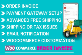 generate woocommerce pdf order invoice, packing slips or add shipping method