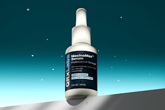 make realistic 3d cbd mockup, cbd hemp, cbd bottle