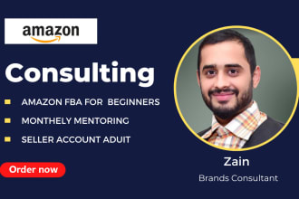 be your amazon fba consultant or mentor