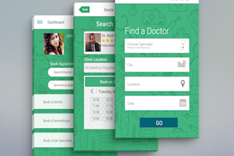 Top 5!  create 5 pictures of android phone and tablet showcasing your app