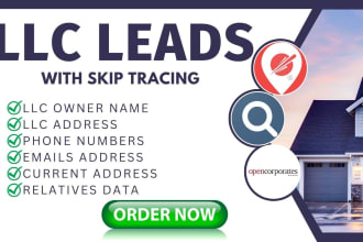 do real estate cold calling llc skip tracing in bulk