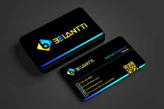 create unique modern minimalist luxury business card design