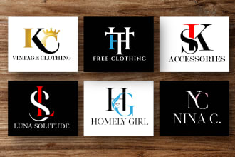 do design luxury fashion streetwear clothing brand logo