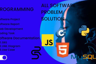 software projects, code, report, uml diagrams