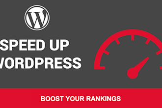 speed optimize your wordpress website