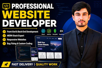 be your programmer and coder for your website development