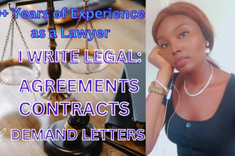 create secure legal contracts, agreements, legal document
