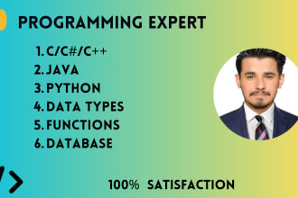 do python java, c, cpp programming for code development projects, and tasks