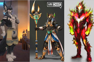 make a custom vrchat avatar for PC, VR, or quest