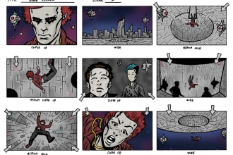be your professional storyboard artist