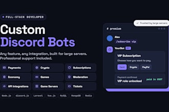 make your custom discord bot